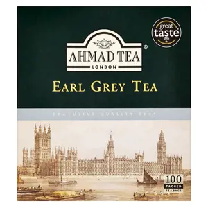 Produkt Ahmad Tea | Earl Grey Tea |100 sáčků (s úvazkem)