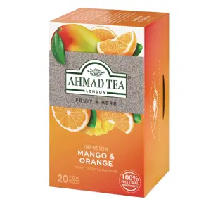 Produkt Ahmad Tea | Mango & Orange | 20 alu sáčků