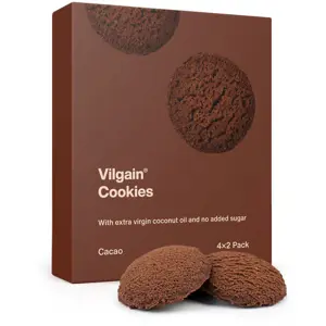 Produkt Vilgain Cookies BIO kakao 135 g (4 x 2 sušenky)