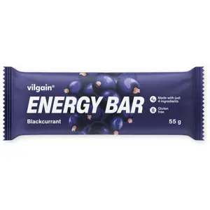 Vilgain Energy Bar černý rybíz 55 g