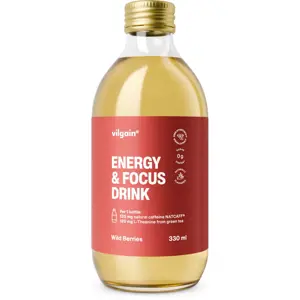 Produkt Vilgain Energy & Focus Drink lesní ovoce 330 ml