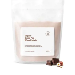 Vilgain Grass-Fed Whey Protein čokoláda/lískový ořech 2000 g