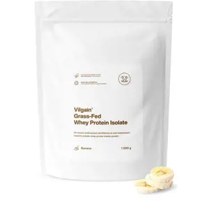 Vilgain Grass-Fed Whey Protein Isolate banánový milkshake 1000 g
