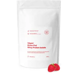 Vilgain Grass-Fed Whey Protein Isolate jahoda 500 g