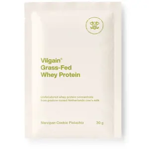 Vilgain Grass-Fed Whey Protein marcipánová sušenka s pistáciemi 30 g