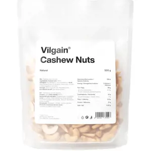 Vilgain Kešu ořechy natural W320 500 g