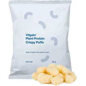 Vilgain Plant Protein Crispy Puffs BIO mořská sůl 50 g