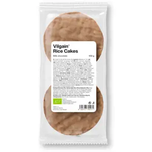 Vilgain Rýžové chlebíčky BIO mléčná čokoláda 100 g