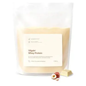 Produkt Vilgain Whey Protein Bílá čokoláda a lískový oříšek 2000 g