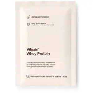 Vilgain Whey Protein bílá čokoláda, banán a vanilka 30 g