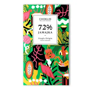 Produkt Choklid 72% Bean To Bar tmavá čokoláda - Jamajka