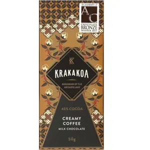 Produkt Krakakoa – Mléčná čokoláda s kávou 40%