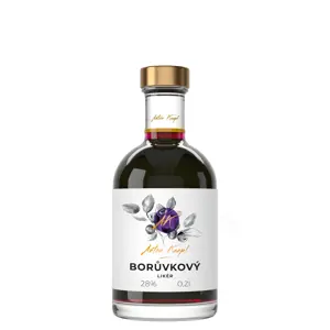 Produkt Anton Kaapl Borůvkový likér 28% 0,2l