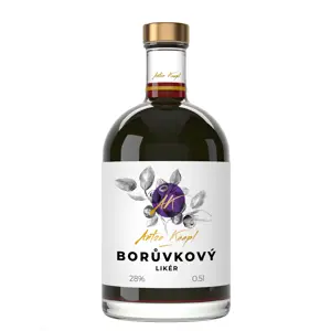Produkt Anton Kaapl Borůvkový likér 28% 0,5l