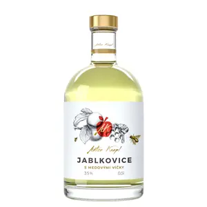 Produkt Anton Kaapl Jablkovice s medovými víčky 35% 0,5l