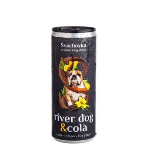 Produkt Destilérka Svach (Svachovka) River Dog + Cola 7,2% Velikost: 250 ml