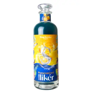 Produkt Destilérka Svach (Svachovka) Svachovka BLUE Pomerančový likér 20% 0,5l