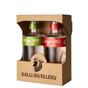 Produkt GALLI DISTILLERY Galli Dárkové balení Hruškovice 0,2l + Jablkovice 0,2l