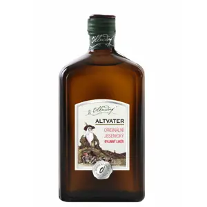 Produkt Ullersdorf - likérka a destilerie Ullersdorf Altvater bylinný likér 45% 0,5l
