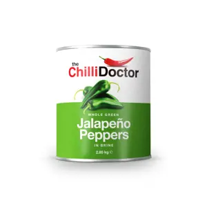 Produkt The Chilli Doctor s.r.o. Celé zelené Jalapeño chilli papričky 2.85 kg