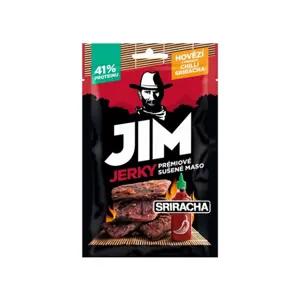 Produkt JimJerky Jerky hovězí chilli sriracha 23g