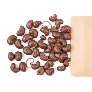 Veselá Veverka Kešu ořechy v mléčné čokoládě 100 g