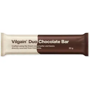 Vilgain Čokoládová tyčinka Mléčná a bílá čokoláda 45 g