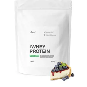 Vilgain Grass-Fed Whey Protein borůvkový cheesecake 1000 g